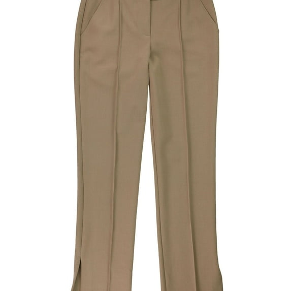 Trina Turk Womens Tailored Casual Trouser Pants, Beige, 10