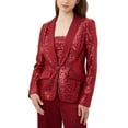thumbnail image 1 of Trina Turk womens  Ai Blazer, 0, Red, 1 of 3