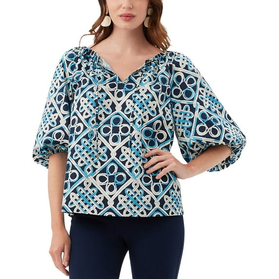 Trina Turk womens Las Palmas Top, xs