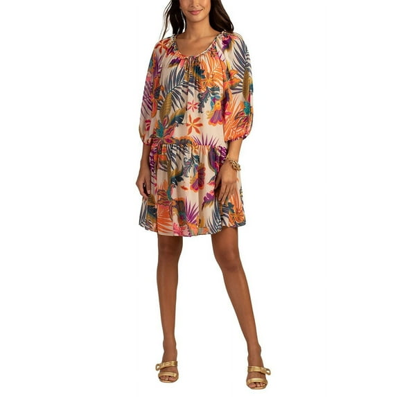 Trina Turk womens Majorelle Dress, XL