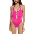 thumbnail image 1 of Trina Turk womens  Monaco Halter One-Piece, 2, 1 of 3