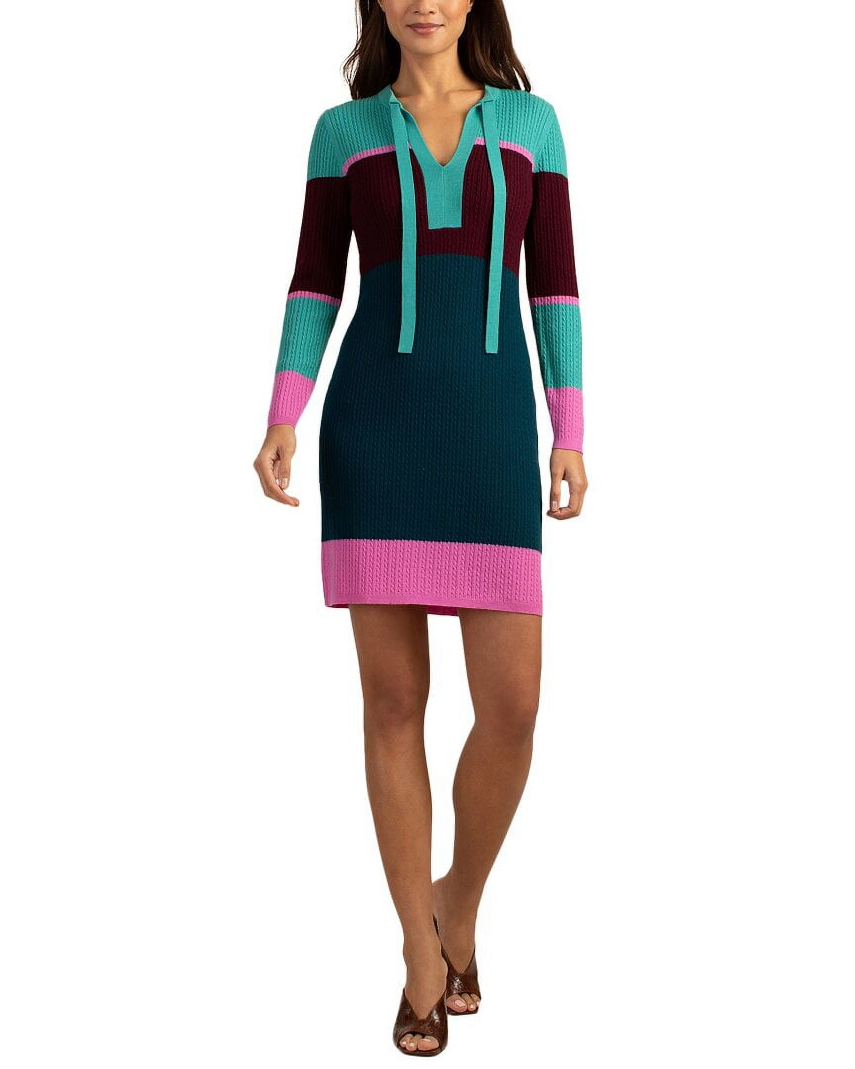 Trina turk colorblock dress top
