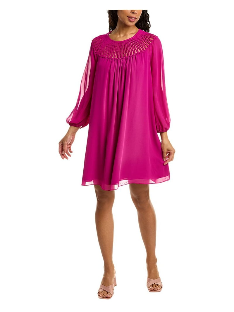 Trina Turk womens Shining Light Mini Dress, XL, Pink - Walmart.com, image size:800x1067