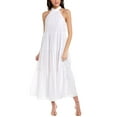 thumbnail image 1 of Trina Turk womens  Sunglasses Midi Dress, m, White, 1 of 3