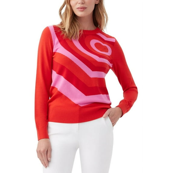 Trina Turk womens Sweetheart Wool Sweater, m