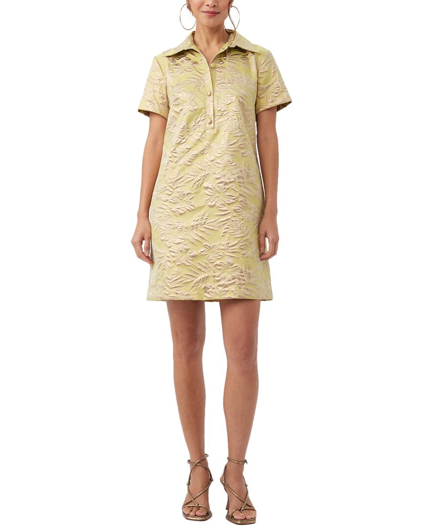 Trina Turk Womens Velvet Shift Dress, Black,