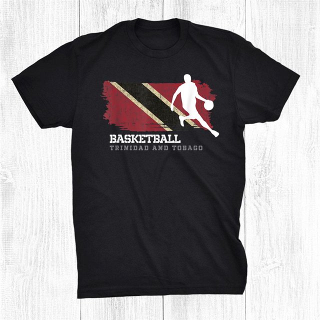 Trinidad And Tobago Basketball Team B Ball Basketball Shirt Gift Black