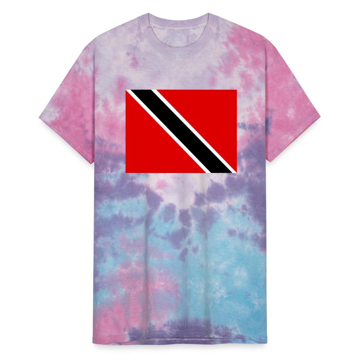 Trinidad And Tobago Flag Unisex Tie Dye TShirt
