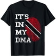 thumbnail image 1 of Trinidad And Tobago It's In My DNA Thumbmark Roots T-Shirt, 1 of 5