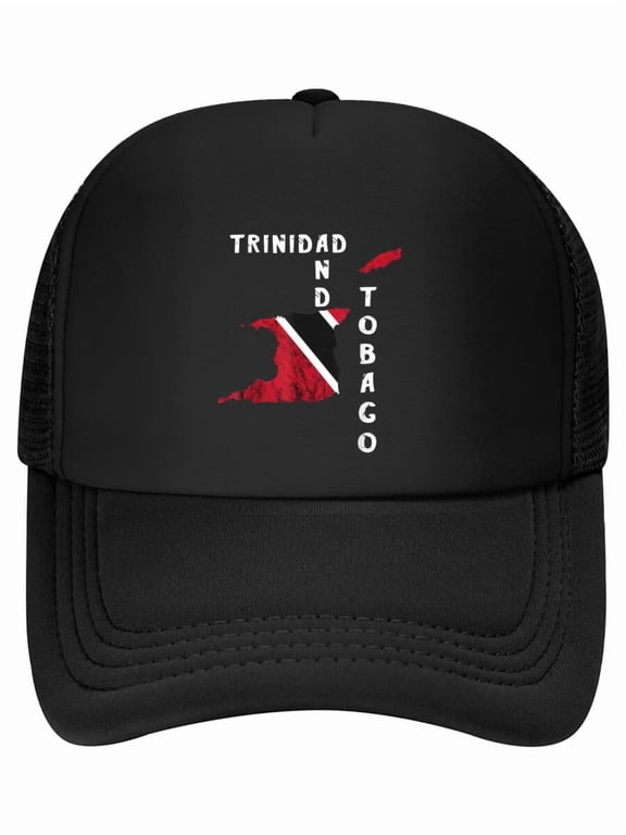 Trinidad And Tobago Map Pride Trinidadian Roots Flag Baseball Cap