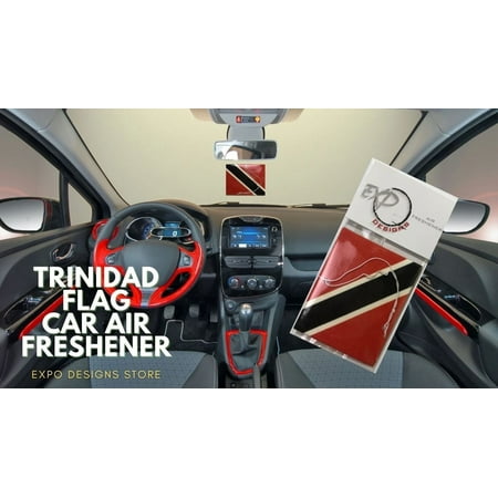 Trinidad Flag - Car Air Freshener