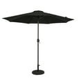 thumbnail image 1 of Trinidad II 9-ft Octagon Market Umbrella - Black - Polyester Canopy, 1 of 7