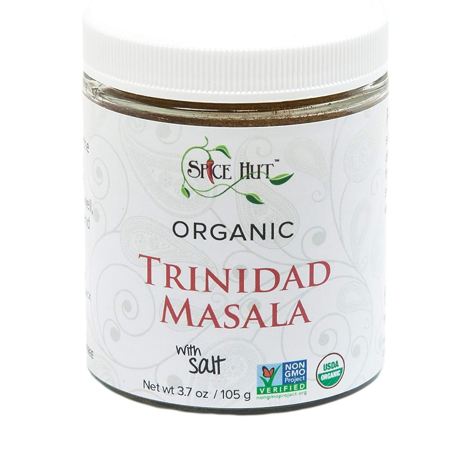 Trinidad Masala Organic, with Salt, Caribbean Blend for Authentic 