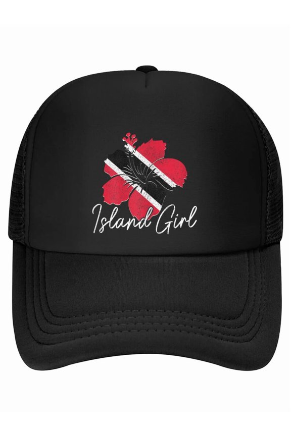 Trinidad & Tobago Girls Trinidad Flag Pride Roots Baseball Cap