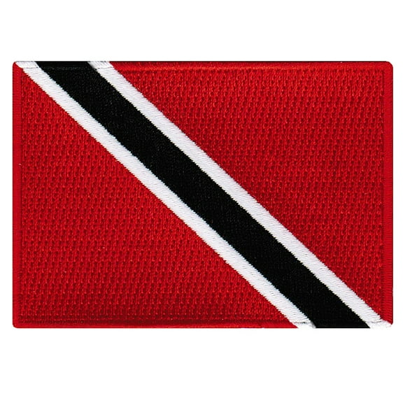 Trinidad and Tobago Flag Embroidered Iron-on Patch