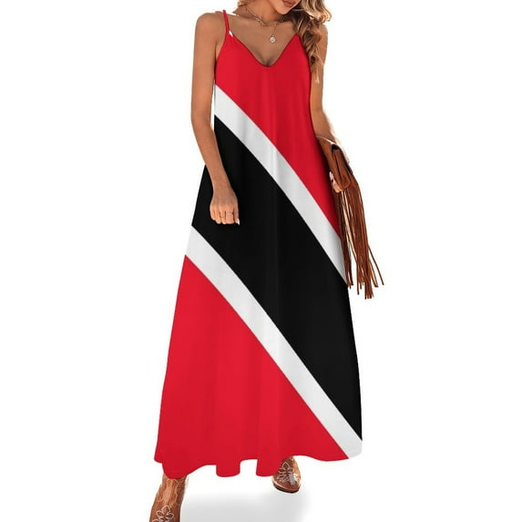 Trinidad and Tobago flag Sleeveless Dress women clothes women's evening dresses 2025 dress korean st