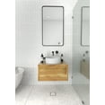 thumbnail image 1 of Trinity 40 in. x 22 in. Square Radius Mirror, 1 of 7