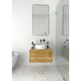 thumbnail image 1 of Trinity 40 in. x 22 in. Square Radius Mirror, 1 of 9