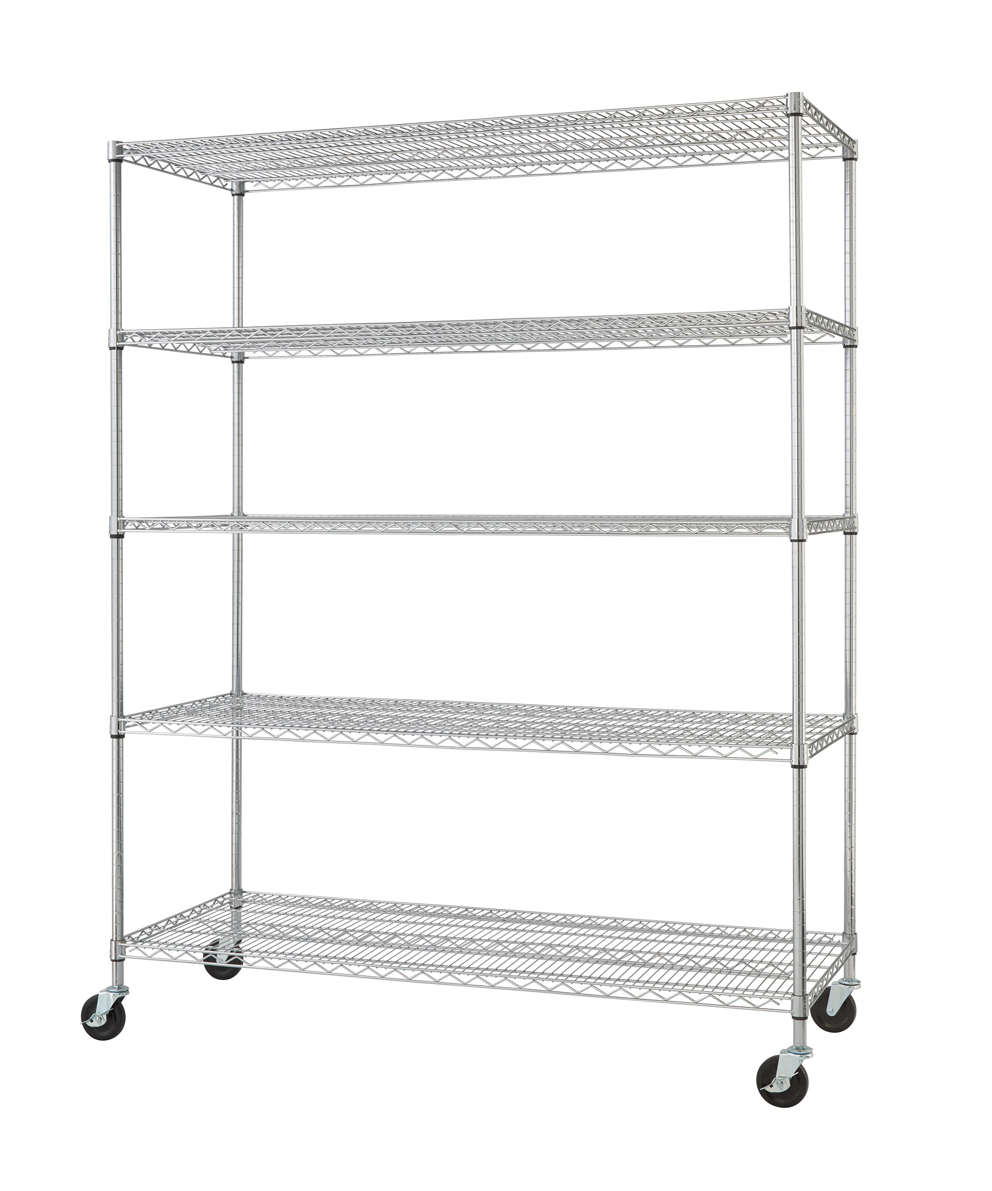 TRINITY Stainless Steel Stainless Steel Bracket Shelf 24-in L x 12-in D (2  Decorative Shelves) in the Wall Mounted Shelving department at