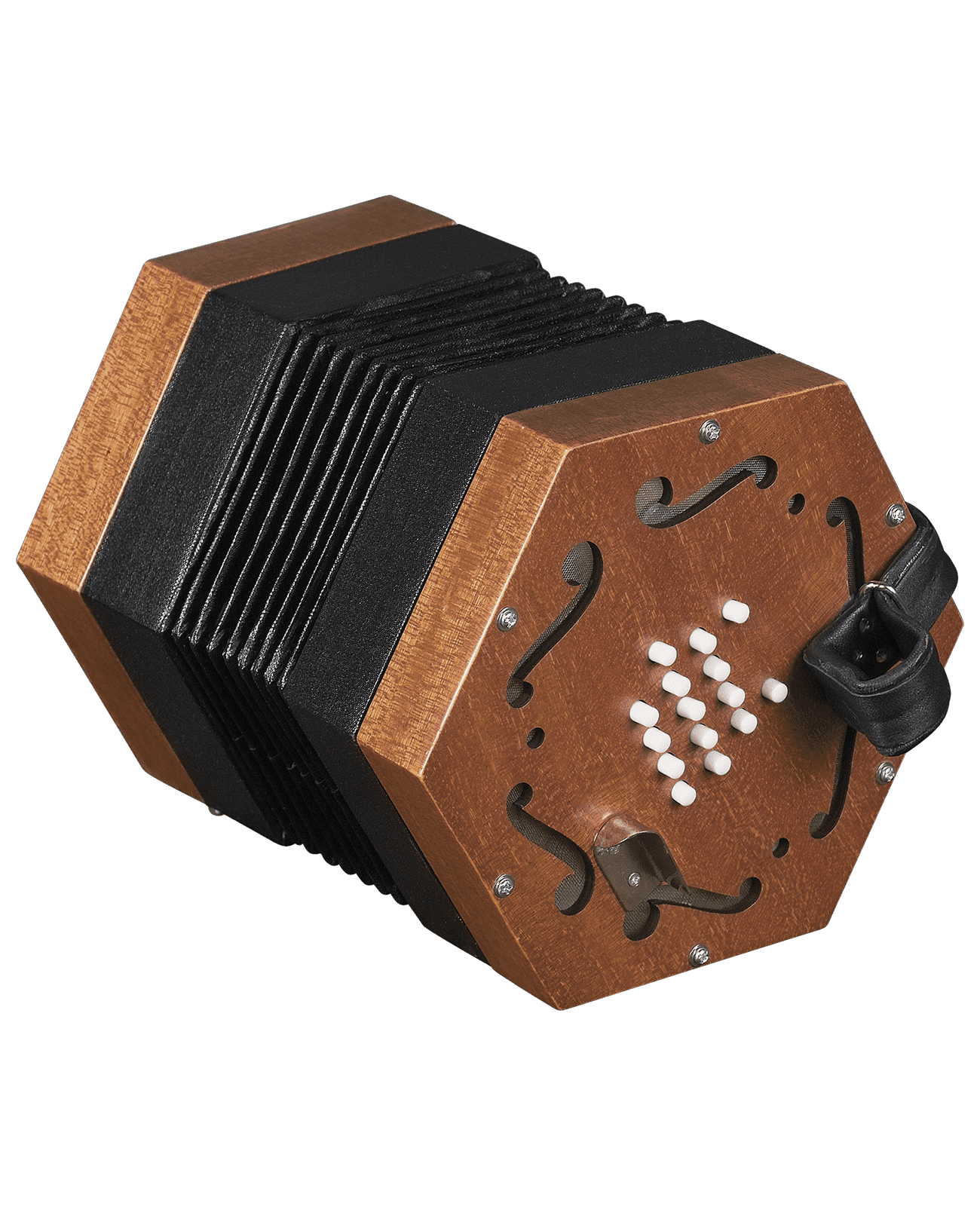 Trinity College AP-2230A English-Style Concertina – 30-button – Light Brown