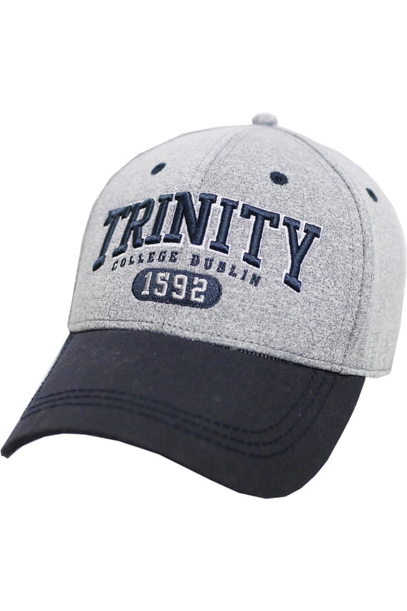 Trinity College Dublin Grey Marl / Navy 1592 Baseball Cap