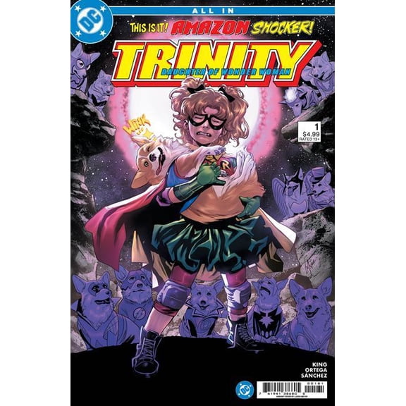 Trinity Daughter Of Wonder Woman #1 (of 6) Cvr D Lucas Meyer Card Stock Var DC Comics Comic Book