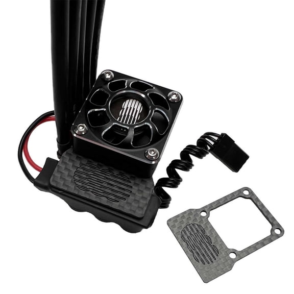 Trinity MX ESC Series Carbon Fiber Capacitor/Switch Mount TEP0010