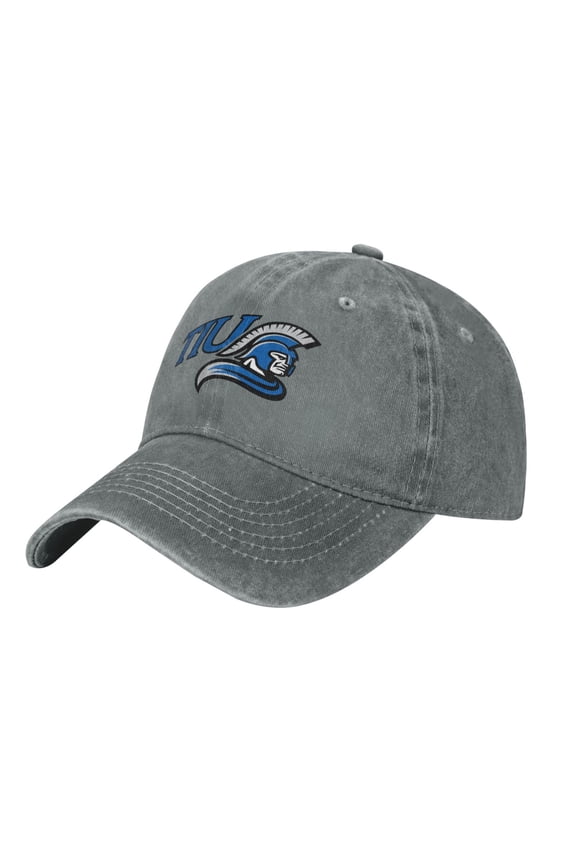 Trinity International University Logo Hat Adjustable Baseball Cap Cotton Cowboy Hat, Fashionable For Man Woman