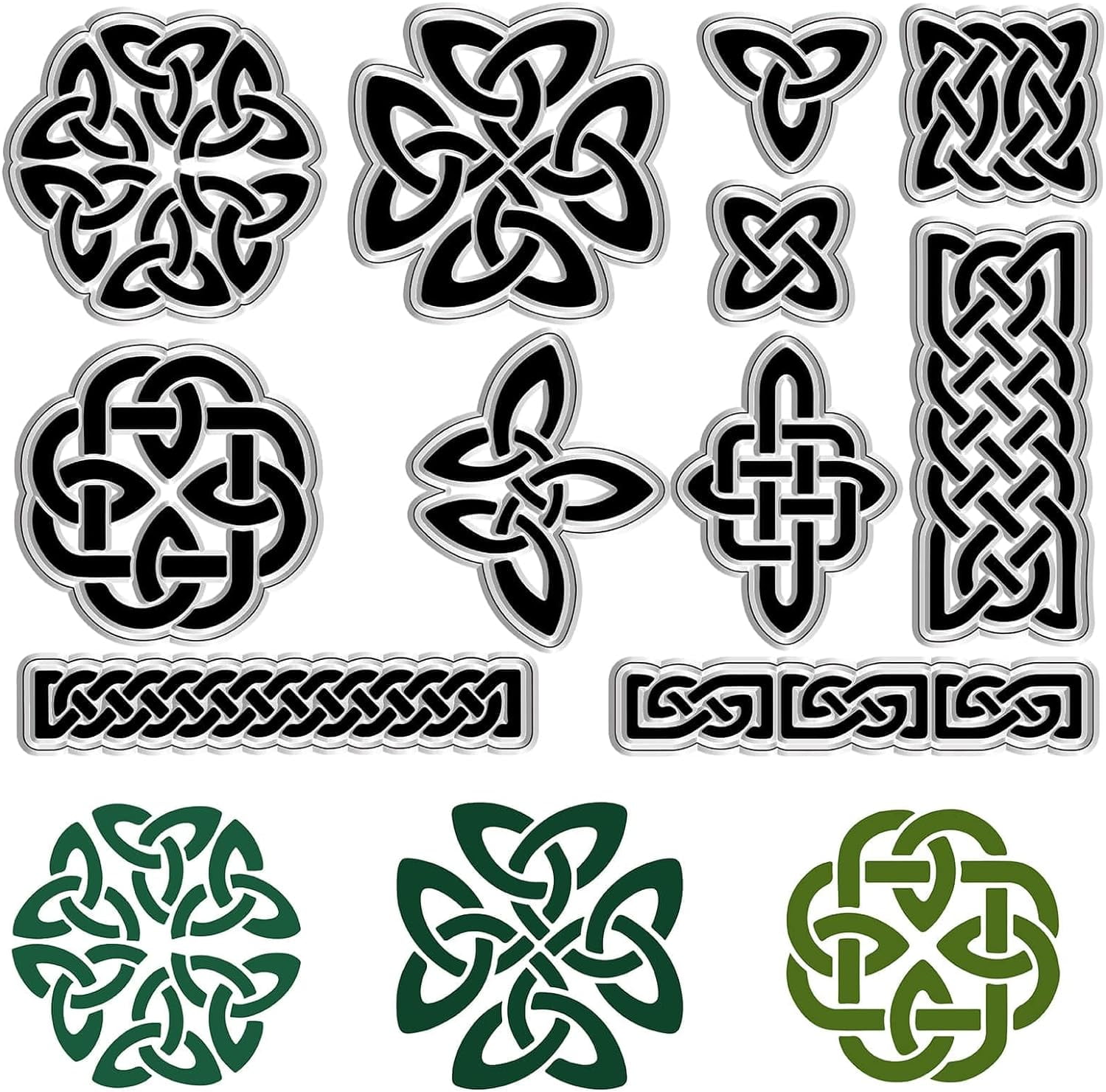 Trinity Knot Clear Stamps Celtic Knot Transparent Rubber Stamps ...
