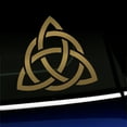 thumbnail image 1 of Trinity Knot - Vinyl Car Decal - Choose Color - [GOLD], 1 of 1