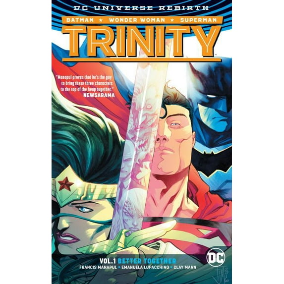 Trinity (Rebirth): Trinity Vol. 1: Better Together (Rebirth) (Hardcover)