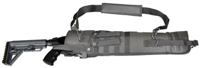 Trinity Rifle Shotgun Scabbard Padded Case Gray for Charles Daly Defense Honcho.