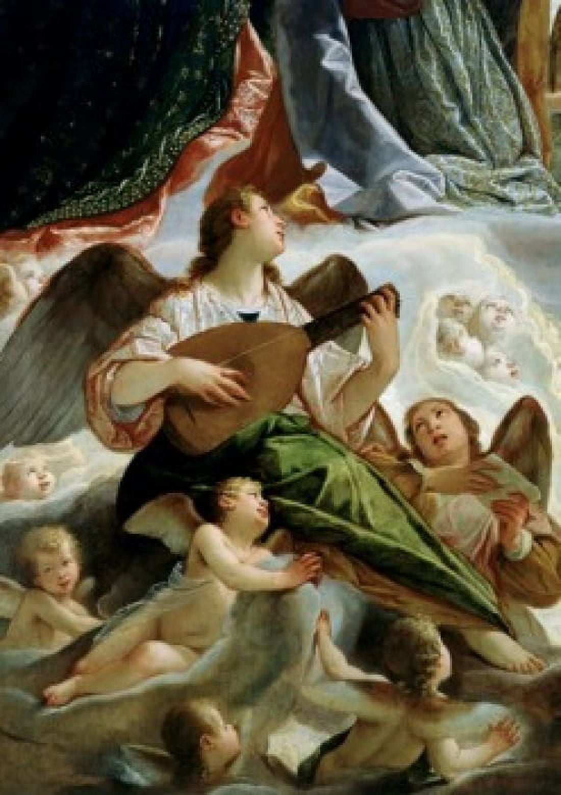 Trinity with Saints Ursula and Margaret (Detail) 1619 Vianino (Antonio Maria Viani) 15551560-1629 Italian Palazzo Ducale Mantua Canvas Art - Antonio Maria Viani (18 x 24)