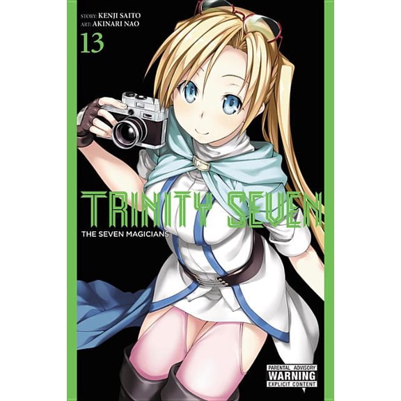 Trinity Seven: Trinity Seven, Vol. 13 : The Seven Magicians (Series #13) (Paperback)