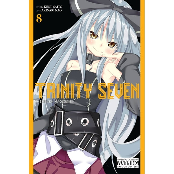 Trinity Seven: Trinity Seven, Vol. 8 : The Seven Magicians (Series #8) (Paperback)