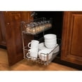 thumbnail image 1 of Trinity Sliding Cabinet Organizer, Silver, 1 of 5