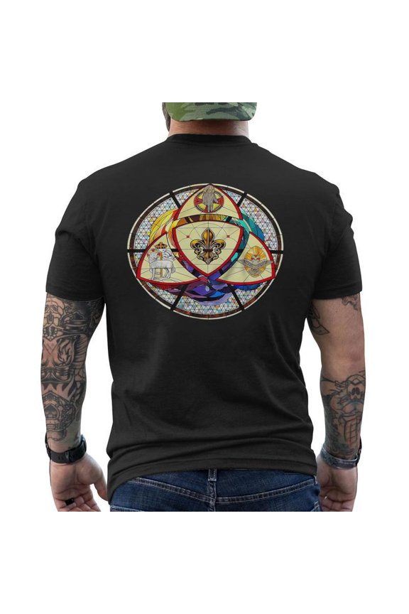 Trinity Sunday Christian Scripture Holy Spirit Sunday School Back T-Shirt