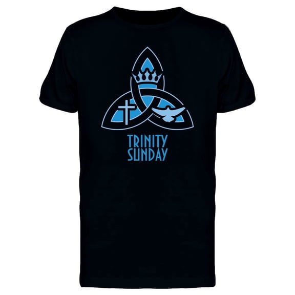 Trinity Sunday Triquetra T-Shirt Men -Image by Shutterstock, Male Small
