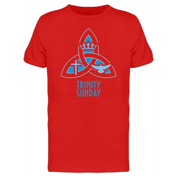 Trinity Sunday Triquetra T-Shirt Men -Image by Shutterstock, Male x-Large