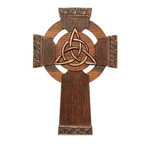 Wall Cross-Trinity Knot (6 1/8 X 9 1/4 )