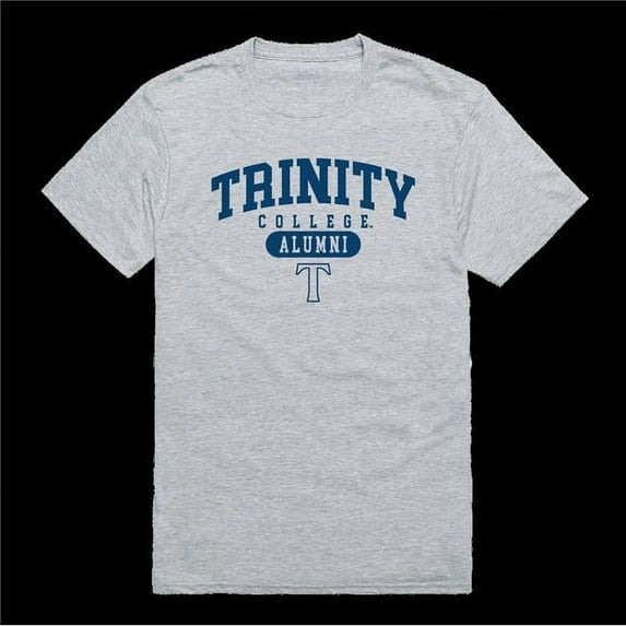 Trinity University Bantams Alumni T-Shirt, Heather Grey - Small