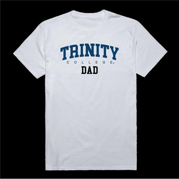 Trinity University Bantams College Dad T-Shirt, White - Medium