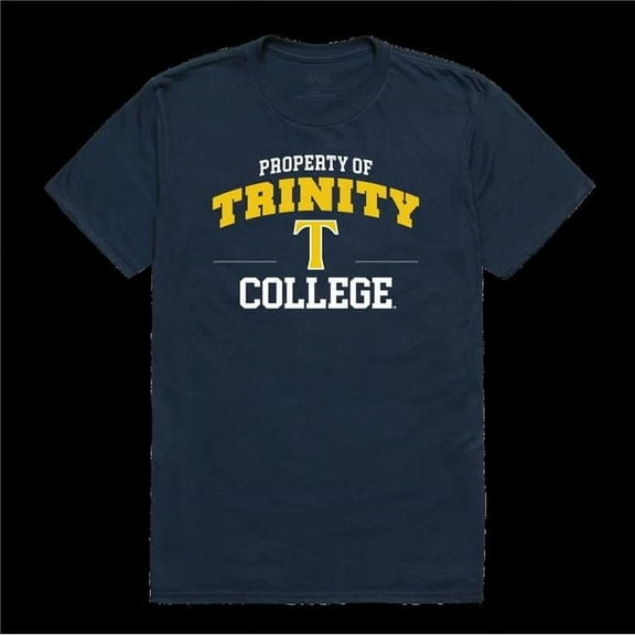 Trinity University Bantams Property College T-Shirt, Navy - Medium