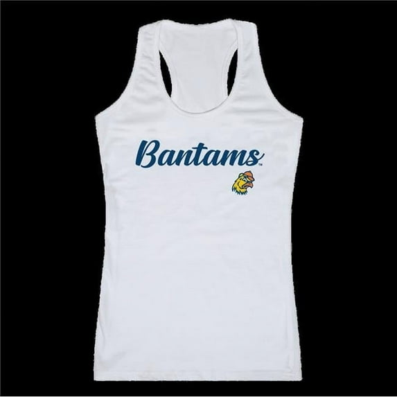 Trinity University Bantams Script Tank Top, White - 2XL