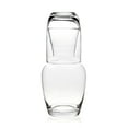 thumbnail image 1 of Trinkware Clear Glass Bedside Carafe with Tumbler Night Set 24oz, 1 of 6