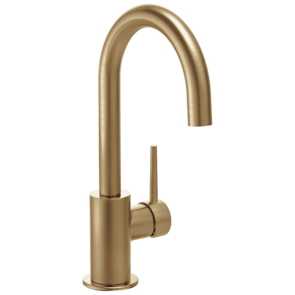 Trinsic Single Handle Bar Faucet in Champagne Bronze 1959LF-CZ