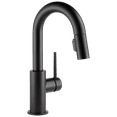 thumbnail image 1 of Trinsic Single Handle Pull-Down Bar / Prep Faucet in Matte Black 9959-BL-DST, 1 of 2