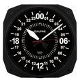 thumbnail image 1 of Trintec 24 Hour Square Military Time SWL Zulu Time 24Hr Wall Clock 10" Black Dial Ham Shack, 1 of 4
