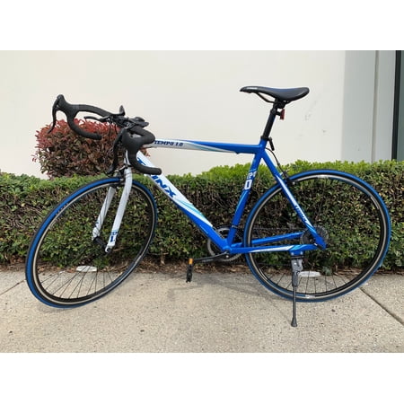Trinx 700C Road Bike TEMPO1.0 Shimano 21 Speed Racing Bicycle 53cm Blue White