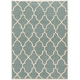 thumbnail image 1 of Trio 5' x 7' Geo Hand Tufted Rug in Turquoise, 1 of 5
